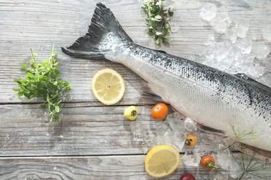 Fisk er rig på D-vitamin